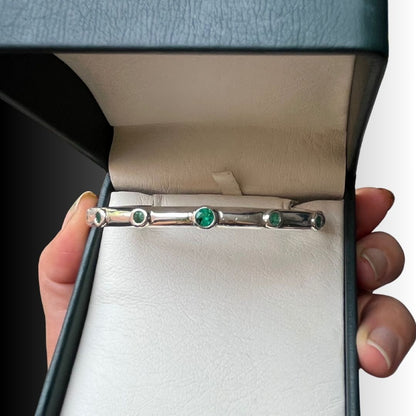 Brazalete Con Esmeraldas